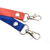 1.5cm Orange Custom ID Badge Keychain Lanyard