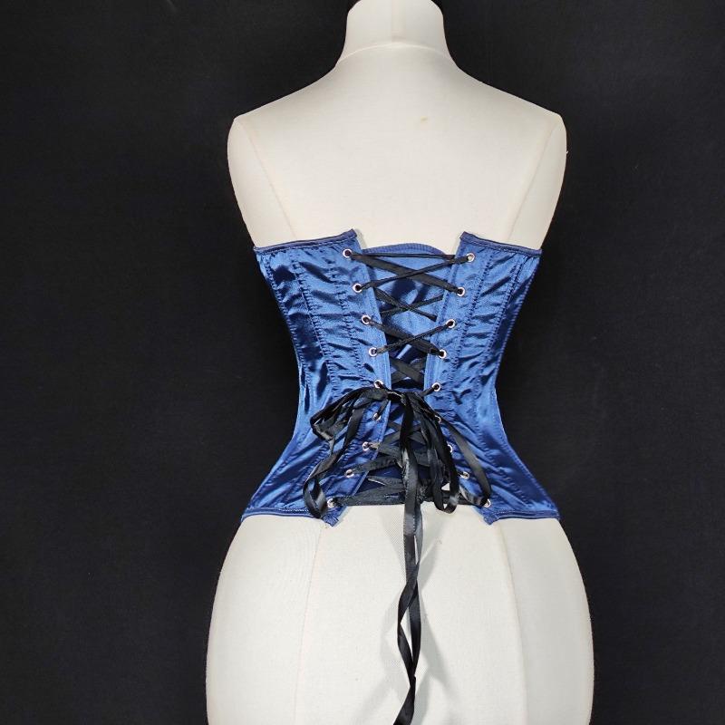 Halloween Court Corset Satin Bustier Push Up Shapewear