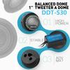 2PCS Tweeter Car Audio Silk Film For Car Modification 180W High-Pitched Audio Loudspeaker Car Audio