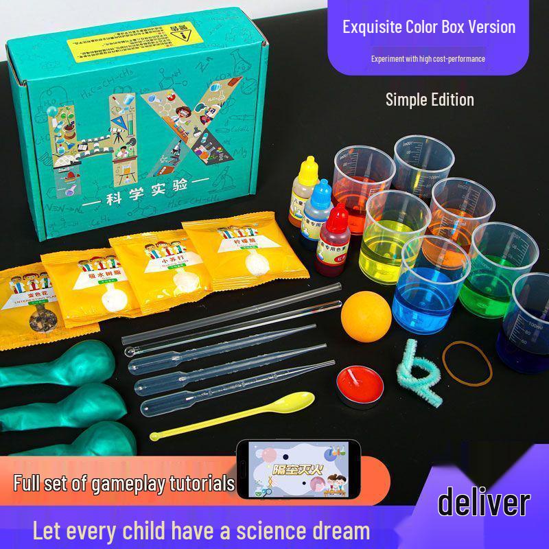 STEM Science Experiment Kit: Handmade Educational Toys for Kids and Students