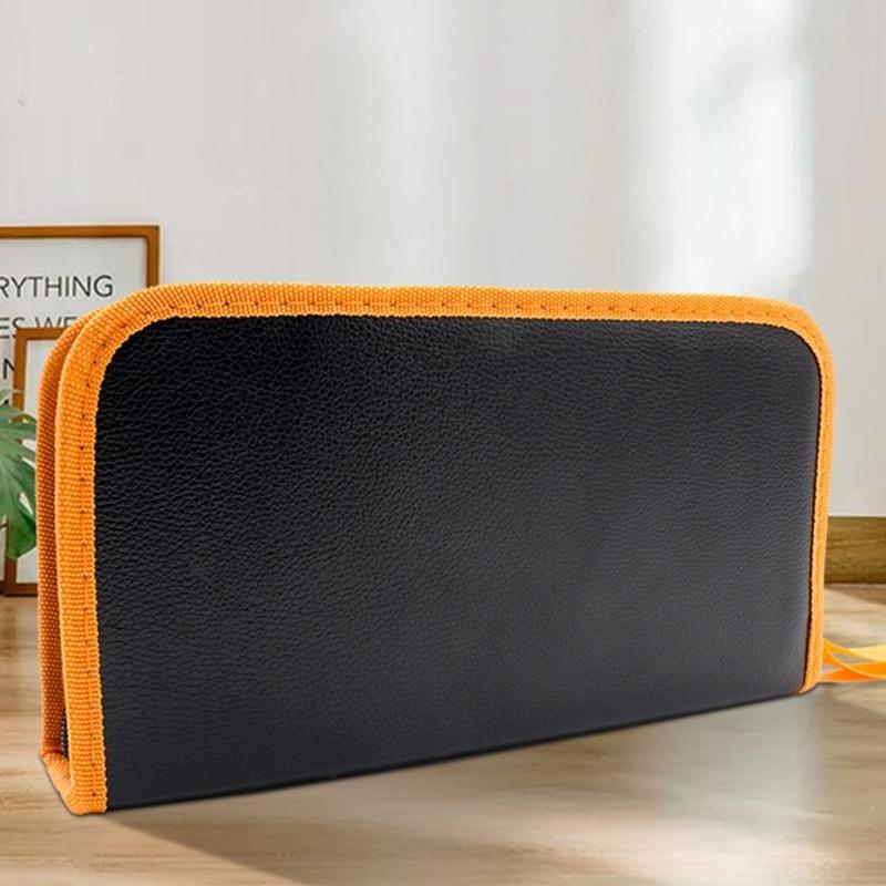 Tragbare Aufbewahrungstasche PVC-Leder Aufbewahrungstasche Organizer Heimwerkzeug-Organizer zur Aufbewahrung Handkraftwerkzeug