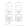 High Temperature Resistant Silicone Rings Coffee Filter Gasket Suitable for Filter Cup Coffee Maker Replacement Part