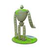 Sankei Miniature Art Kit Studio Ghibli Series Castle in the Sky Robot Soldier 1/30 Scale Papercraft MK07-20 green 16.1 cm x 22.71 cm x 1.8
