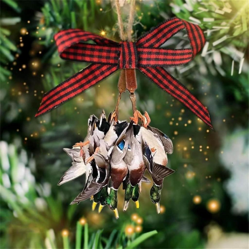 Duck Hunting Ornament Christmas Tree Decorations Duck Hunting Christmas Ornament Duck Hunting Ornaments for Tree