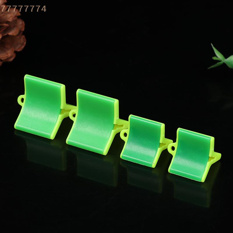 10 st Diskantkroksskydd Kroksskydd Med Spår Hylsor Fisketillbehör Fiskekroksskydd Säkerhetsskydd Fiskekrokar