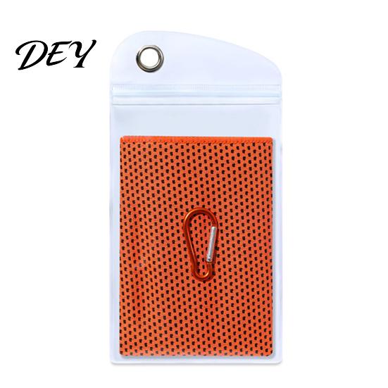 Summer Cooling Equipment 90x30cm Towel for Face, Chilly Sports with Storage Bag Outdoor Gear And Carabiner, Portable Cold Neck Wrap Workout
