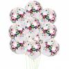 10pcs 12 inch Foil Latex Confetti  Set Wedding Birthday  Baby Shower