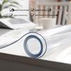 Transparent PVC Waterproof Table Mat: Oilproof, Heat-Resistant, Soft Glass, Wash-Free for Dining and Coffee Tables