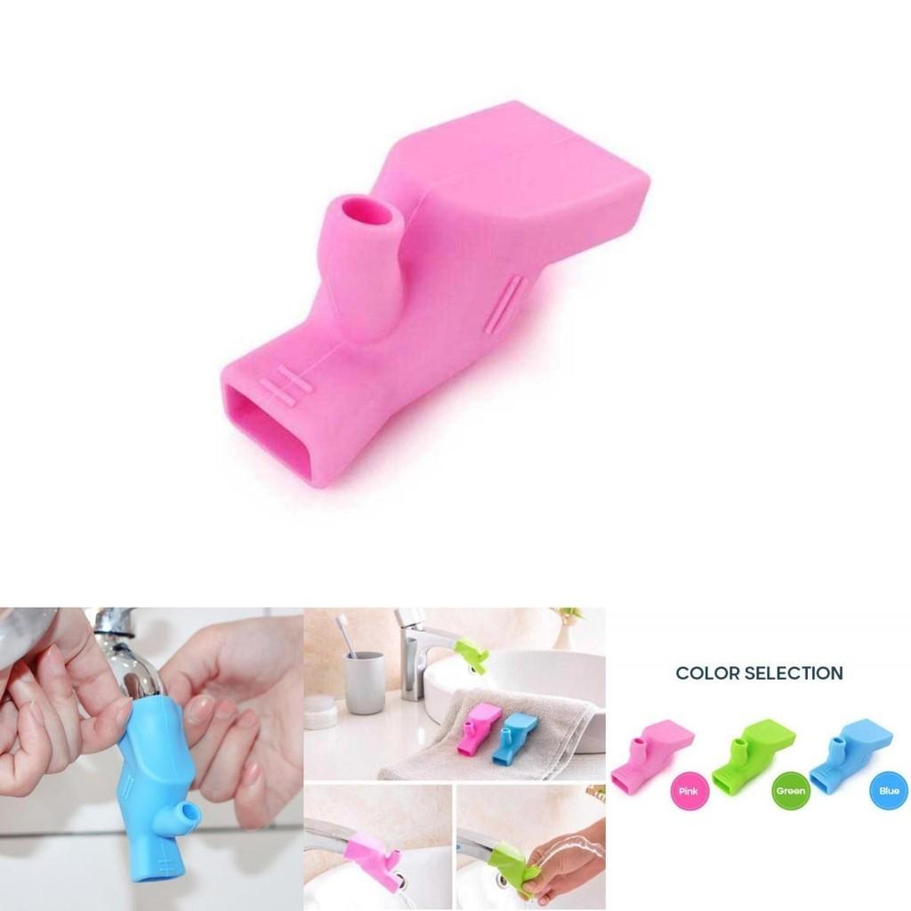 Silicone Water Tap Extender For Children With Splash-proof Features And Soft Grip