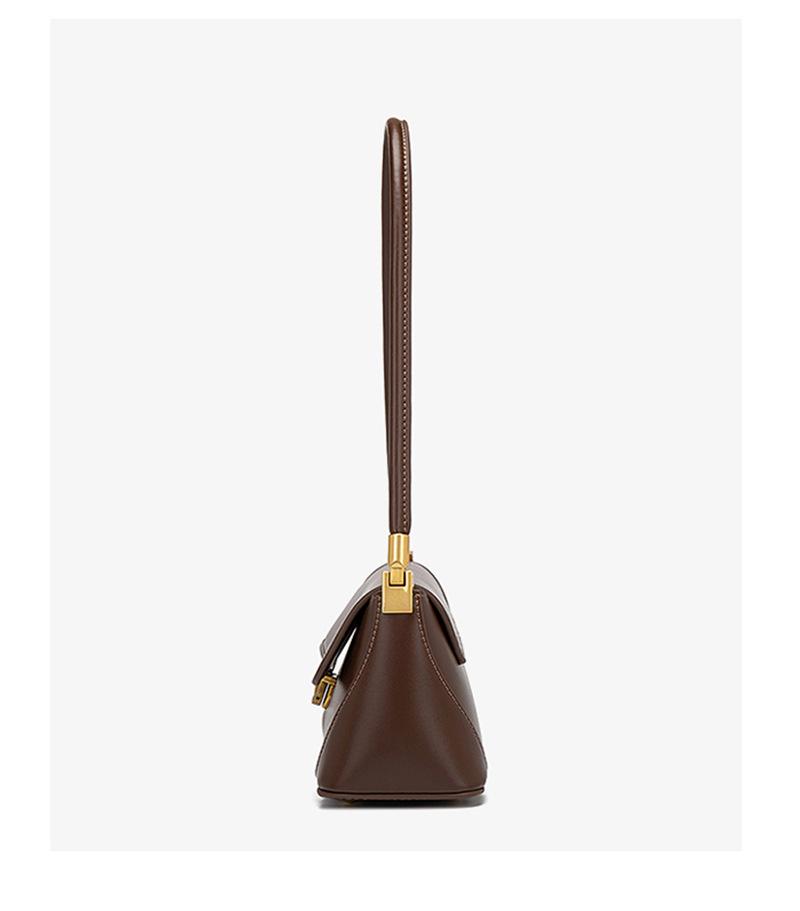 2025 Trendy Women's French Retro Baguette Shoulder Bag