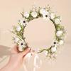 Forest Style Garland Bride Super Fairy Simulated Baby's Breath Flower Headdress Kidsren's Photo Hair Accessories