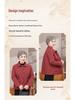 Mom's Winter Wardrobe: Lightweight Cotton-Padded Jacket for Mid-Aged and Elderly Women