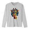 Cartoon Giraffe Cool Unisex S T Shirt For Party Or Birthday Black Vintage Washed Designer Clothes Versatile Streetwear