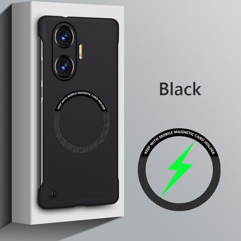 Magnetico Senza Cornice Per Custodia Sottile Per Xiaomi Poco F7 PocoF7 G Ricarica Wireless Cover Posteriore Rigida