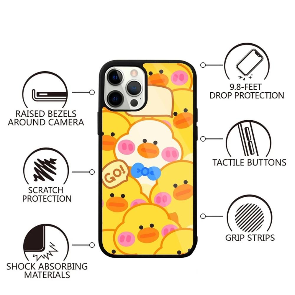 

Yellow Duck Phone Case Strong Magnetic For IPhone 15,14,13,Pro,Max,Plus,11,12,Mini For Magsafe Wireless Charging iPhone15pro