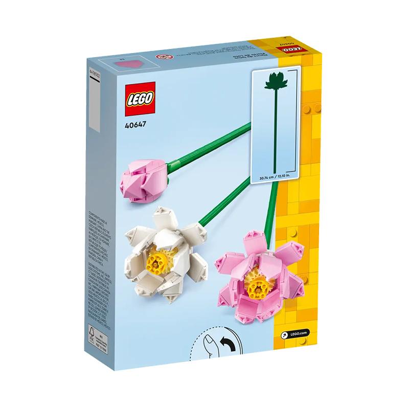 LEGO 40647 Lotus Flowers Block Toys