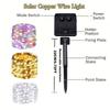 Outdoor LED Solar Powered String Light Waterproof Fairy Twinkle Lights 8 Modes For Christmas Tree Garden Yard Party Decor Lamp