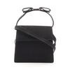 Used Vala Ribbon 2WAY Handbag Suede Black Used Women