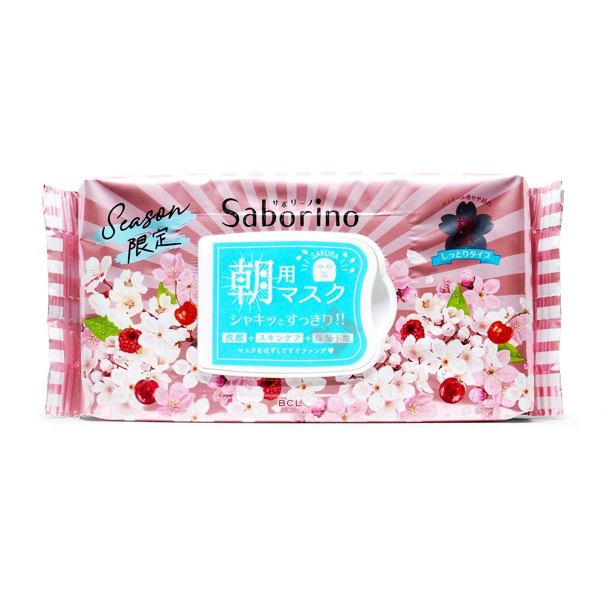

BCL Saborino Morning Cherry Blossom Moisturizing Type Sheet, Scent,