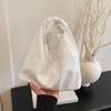 Street Style Cloud Bag Pu Material With Magnetic Closure For Casual Daily Use