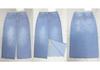 Gonna Lunga di Jeans Retro Americana Spaccata per Donna (Collezione 2025)
