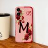 For iPhone 17 Pro Max 17 Air Phone Cover Flower Name Letters High Quality Case For iPhone17 Soft Silicone Shockproof Housing