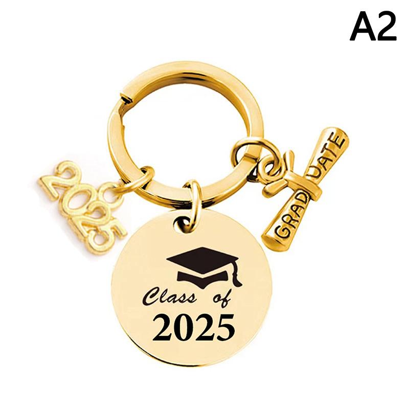 Schlüsselanhänger mit Abschlussmotiv der Klasse 2025, inspiriert von Geschenken für Absolventen der Universität, Hochschule, Mittelschule, Oberschule, Souvenir für ältere Schüler