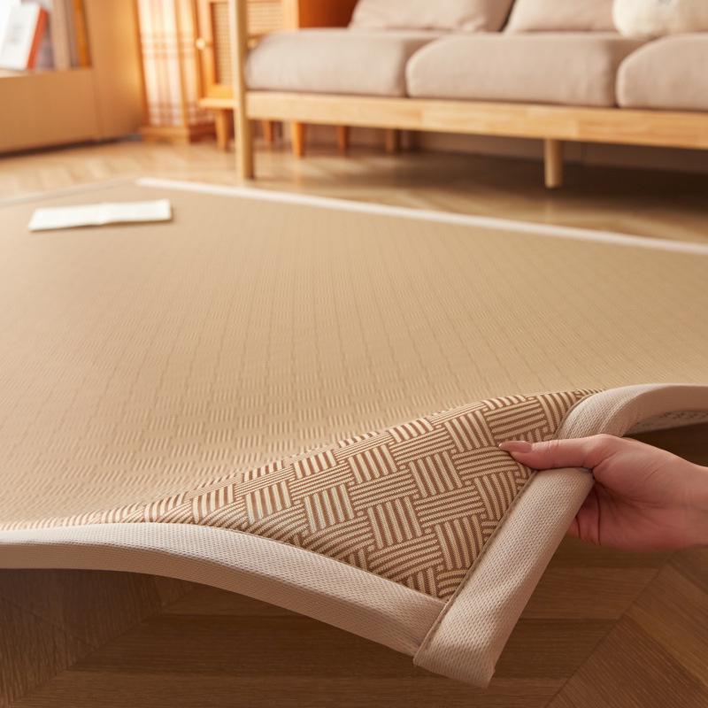 2026 New Summer Ice Silk Rattan Tatami Cool Mat - Thickened Student Bamboo Pad