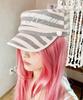 HETIT Stripe Military Cap (Light Gray)