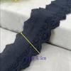 4Meters/lot 5.5cm Wide Cotton Cloth Lace Fabric Floral Embroidered Lace Cloth Trimming Dress Costume Girl Bowknot Material