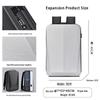 Li Shen Hard Shell Expandable Laptop Backpack
