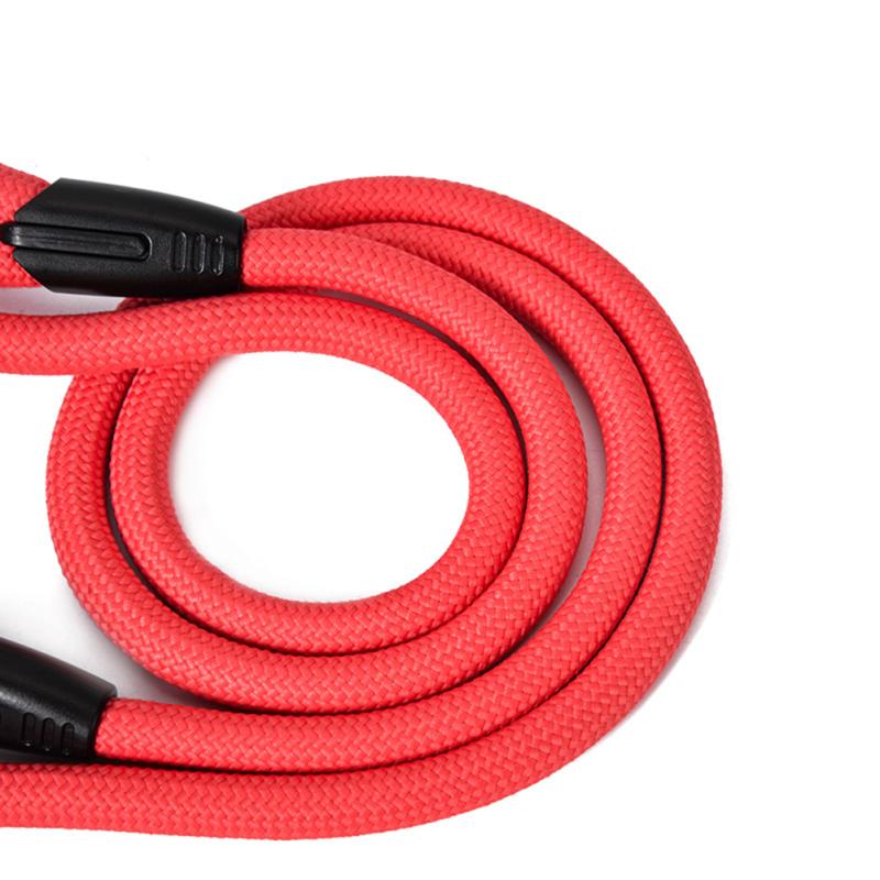 Pet Safety Traction Rope Strong Polyester Double Dog Leash Pet Product For Walking Training