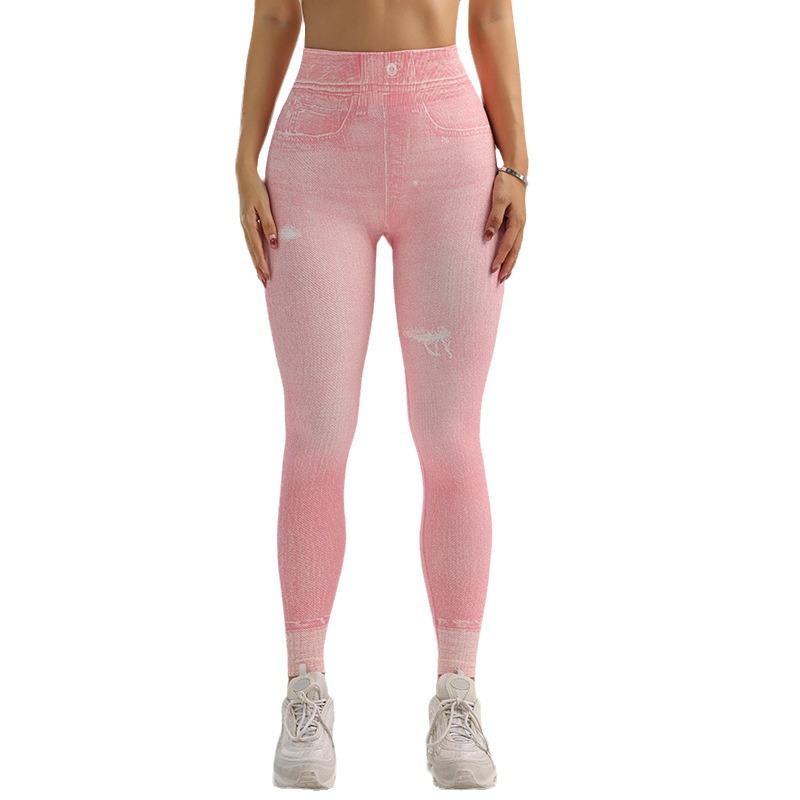 Danmo Womens High Waisted Jeans Slim Fit Bum Lift Jean For Girls Push Up Stylish Full Length