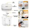 Portable Wireless Electric Garlic Masher Meat Grinder Mincer For Vegetables Chili Food Processor 250ml Capacity