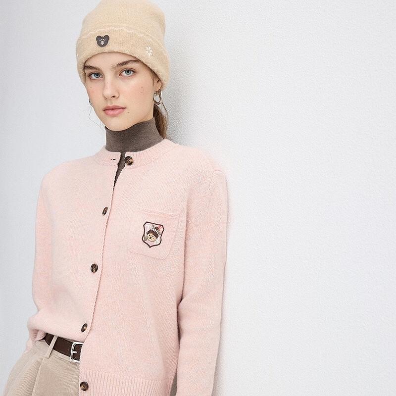 Teenie Weenie Women's Bear Knit Cardigan