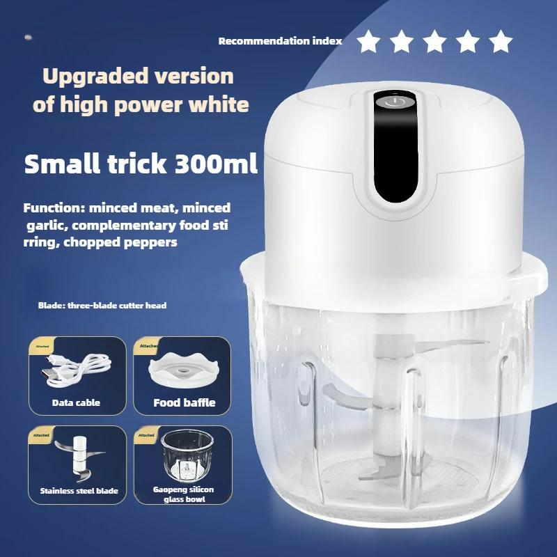 Elektryczny rozdrabniacz do czosnku wyciskający ubijający ubijak do czosnku gospodarstwo domowe