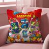 S-Superzings Cartoon Cushion Cover Multi-Scene Pillow Cover for Home & Car - Reversible, Soft & Durable for Daily Use