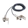 3mm Beam Photoelectric Switch Trough Beam Infrared Sensors NPN Switch with LED Induction Indicator