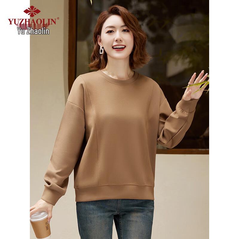 YUZHAOLIN Middle-Aged Women's Long-Sleeve Casual Top