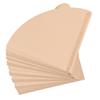 100PCS Coffee Filter Paper Cone Shaped Disposable Coffee Strainer Paper Natural Filter Paper