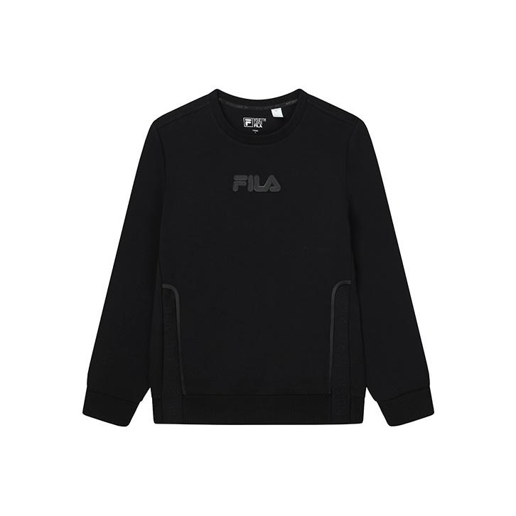 New FILA Sweatshirt Men's Jet Black F61M148210FBK