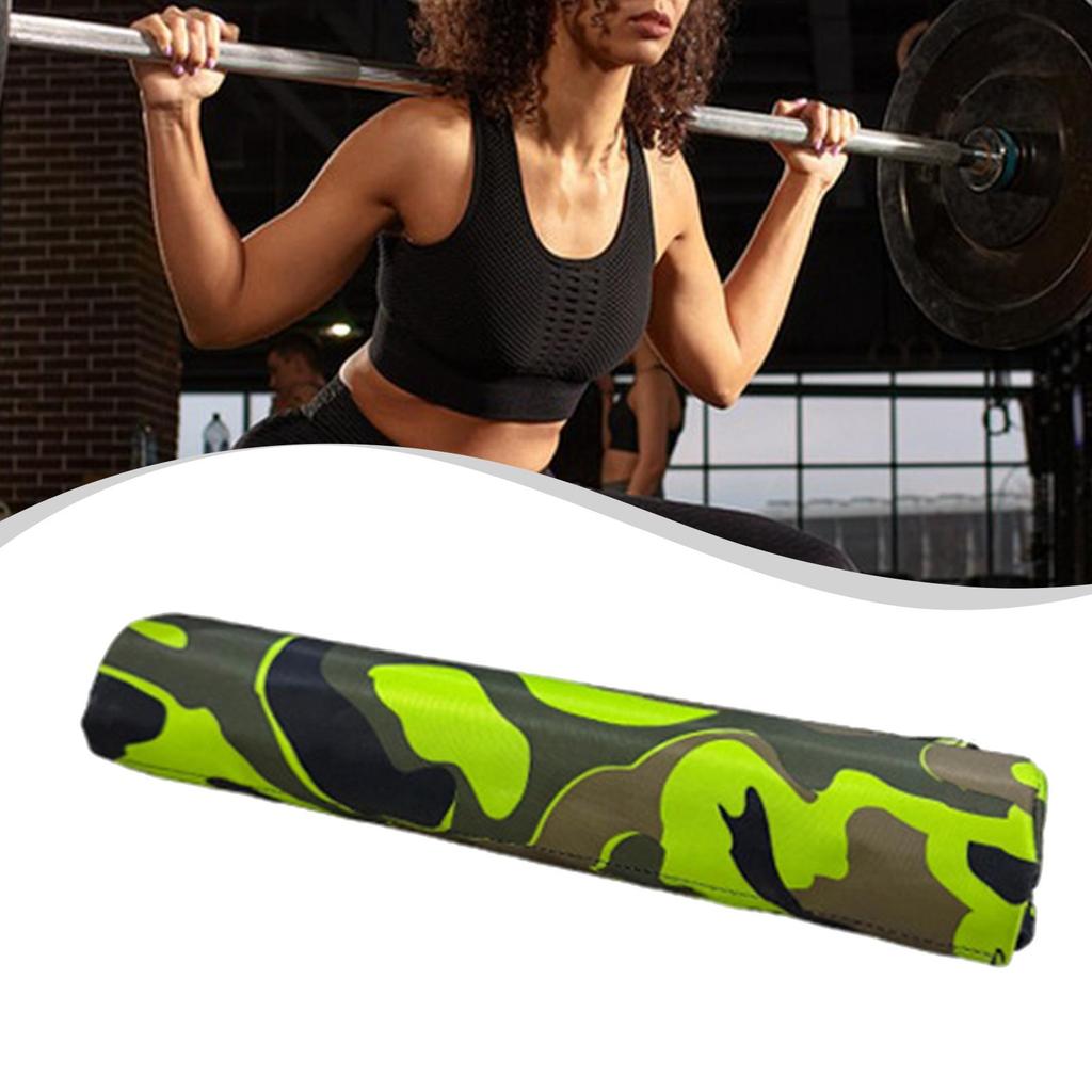 Barbell Pad Exercise Handles Resistance Attachments Non Slip Accessory Thick Foam Oxford Cover