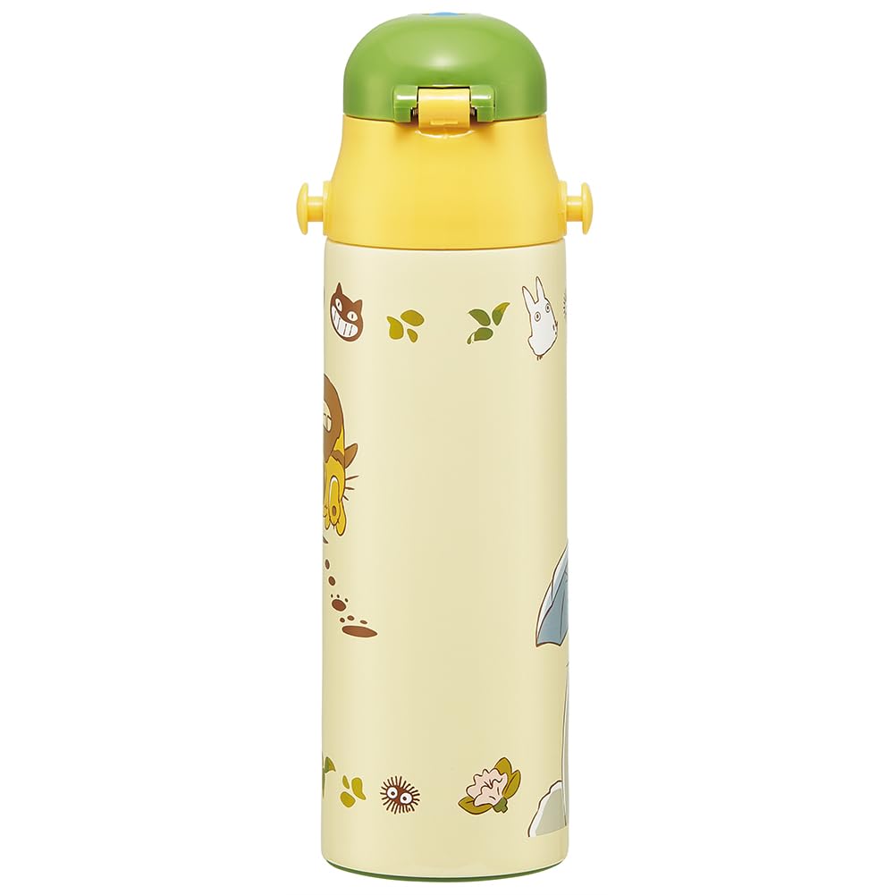 Skater Stainless Steel Water Bottle Direct Drinking 580ml My Neighbor Totoro Cat Bus Sanrio Lightweight Type Cold Storage Waterbottle Sports Bottle