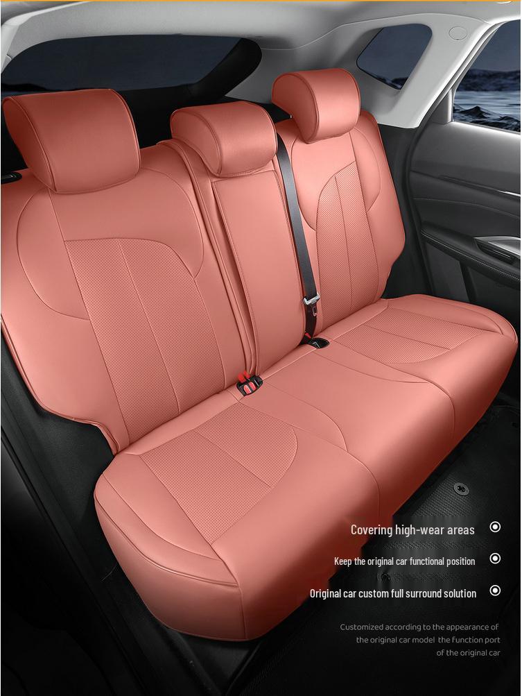 UNIZ Special Full Leather Car Seat Cushion - Universal Fit, Four Seasons, New Model