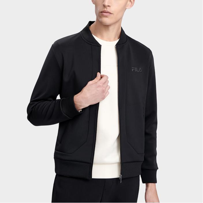 New FILA Jackets Men's Jet Black F11M318507F-BK