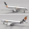 Diecast Airplane A320 Metal 20cm Jetstar Airways Aircraft Model 1:400 Scale With Land Gear Alloy Aviation Plane Display Ornament