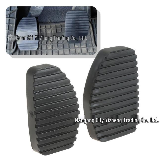 Compatible Clutch and Brake Pedal Pads for Dongfeng Fengshen S30, Citroen Elysee, Fukang - Model 213015.