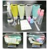2022 Silicone Travel Bottle Set with Hanging Holes