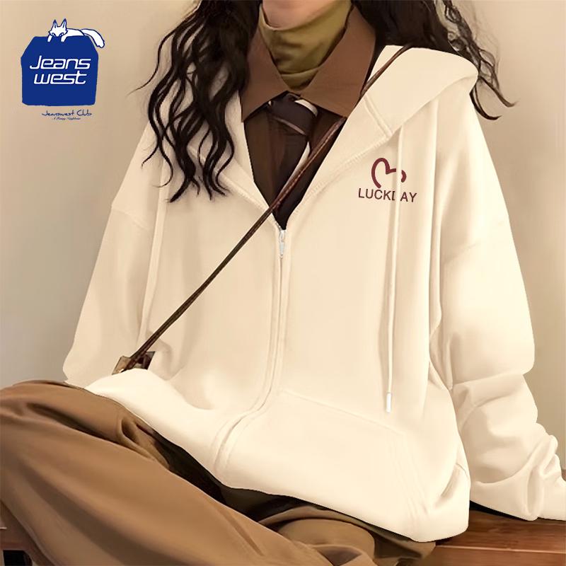 Женский свободный кардиган-свитшот с капюшоном JEANSWEST CLUB M