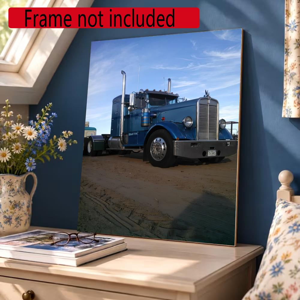 Kenworth 5D Diamond Painting Round Diamond Rhinestones Mosaic Diamond Embroidery Wall Paintings Rhinestones Gift Frameless
